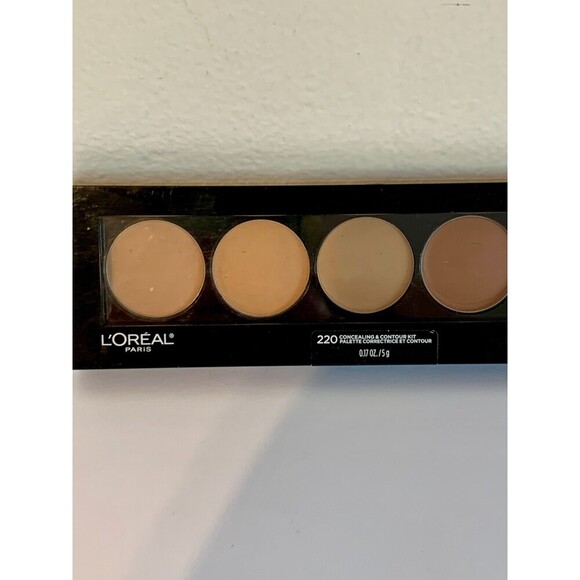 L'Oréal Paris Infallible Total Cover Concealing & Contour Kit ~ #220 Rare Sealed - Picture 5 of 10